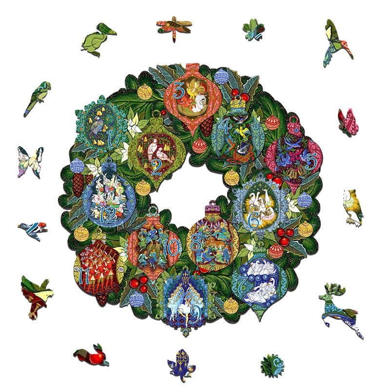 Rubbyoo 12 Days of Christmas - Wooden Jigsaw Puzzle - image 9