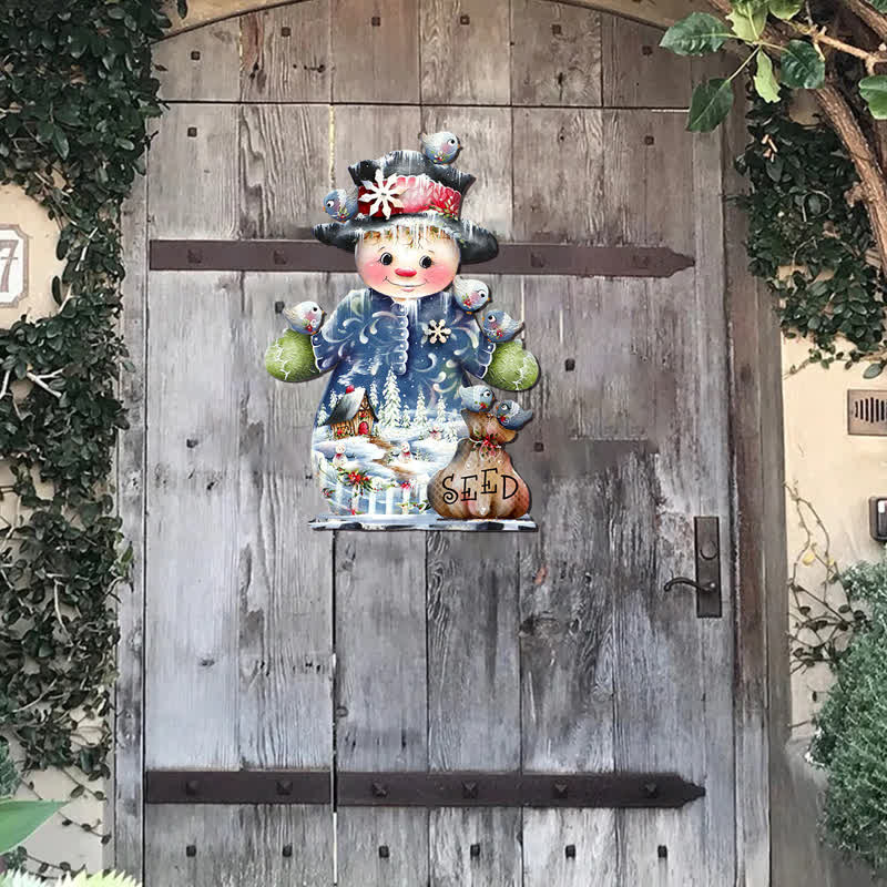 Rubbyoo Christmas Santa Snowman - Wooden Jigsaw Puzzle - image 2