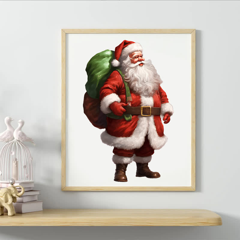 Rubbyoo Vintage Santa Claus - Wooden Jigsaw Puzzle - image 2