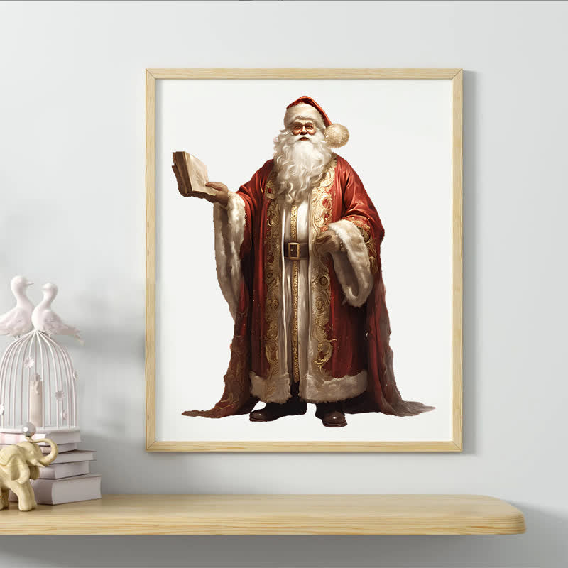 Rubbyoo Vintage Santa Claus - Wooden Jigsaw Puzzle - image 5