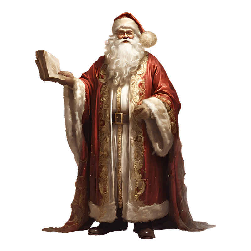 Rubbyoo Vintage Santa Claus - Wooden Jigsaw Puzzle - A3 - Wooden Gift Packaging - image 0