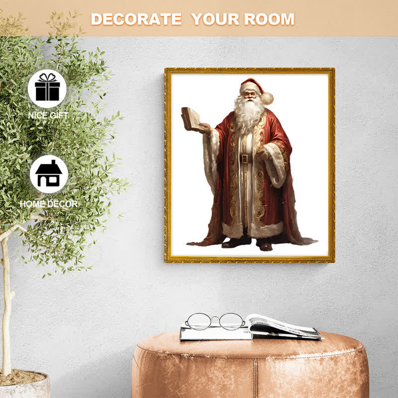 Rubbyoo Vintage Santa Claus - Wooden Jigsaw Puzzle - image 8