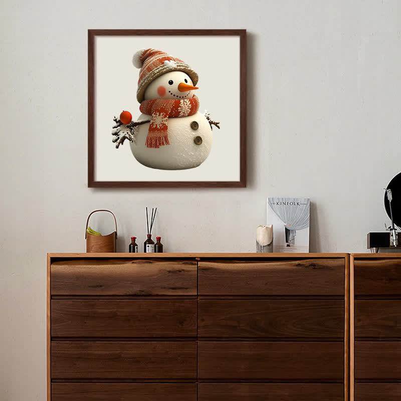 Rubbyoo Christmas Snowman - Wooden Jigsaw Puzzle - image 6