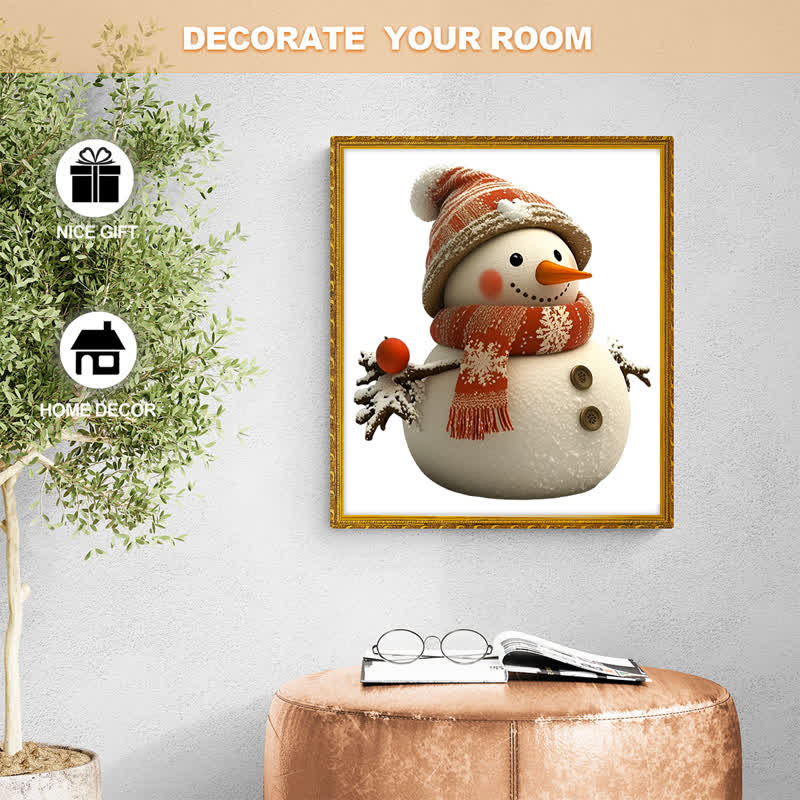 Rubbyoo Christmas Snowman - Wooden Jigsaw Puzzle - image 8
