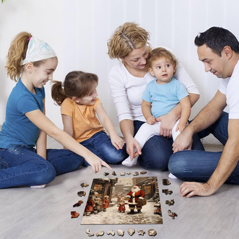 Rubbyoo Saint Nicholas Day - Wooden Jigsaw Puzzle - image 4