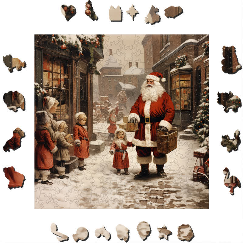 Rubbyoo Saint Nicholas Day - Wooden Jigsaw Puzzle - image 7
