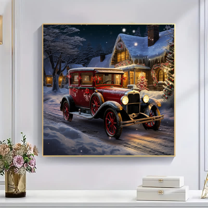 Rubbyoo Red Truck Christmas - Wooden Jigsaw Puzzle - image 7