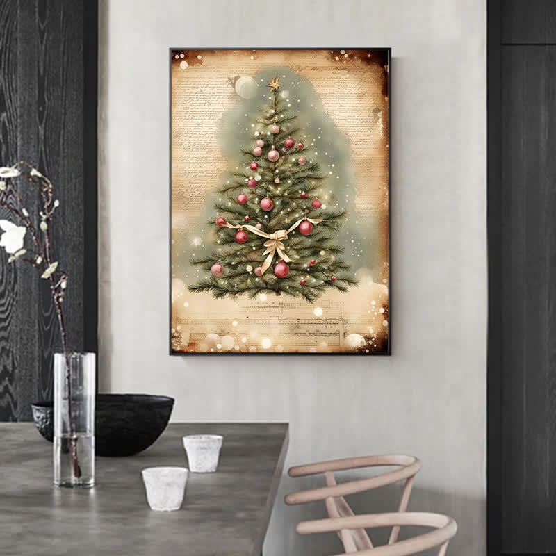Rubbyoo Vintage Christmas Tree - Wooden Jigsaw Puzzle - image 3