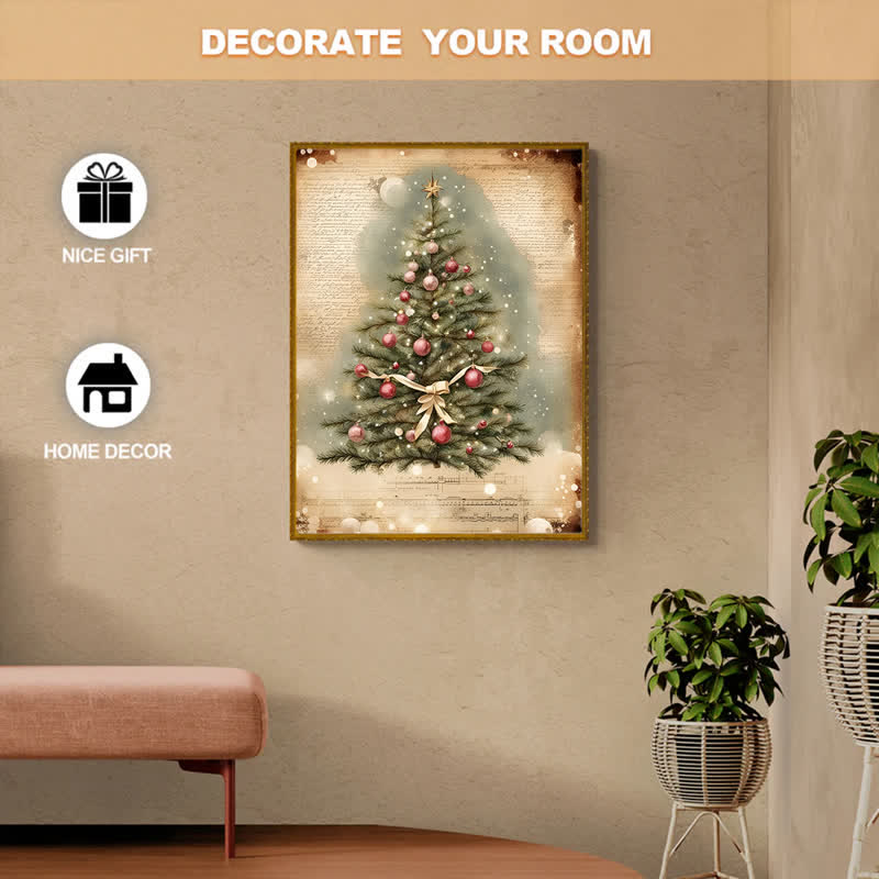 Rubbyoo Vintage Christmas Tree - Wooden Jigsaw Puzzle - image 7