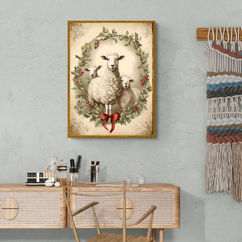 Rubbyoo Christmas Sheep - Wooden Jigsaw Puzzle - image 8