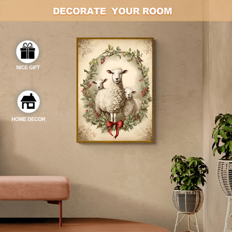 Rubbyoo Christmas Sheep - Wooden Jigsaw Puzzle - image 7