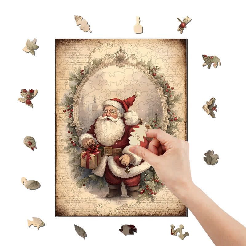 Rubbyoo Dear Santa - Wooden Jigsaw Puzzle - image 5