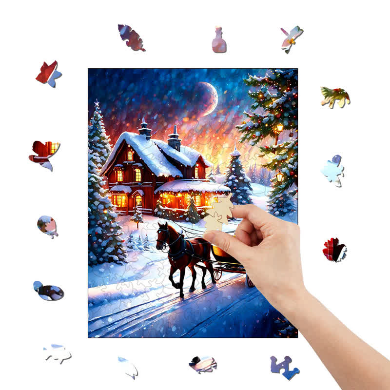 Rubbyoo "A Christmas Story" - Wooden Jigsaw Puzzle - image 5