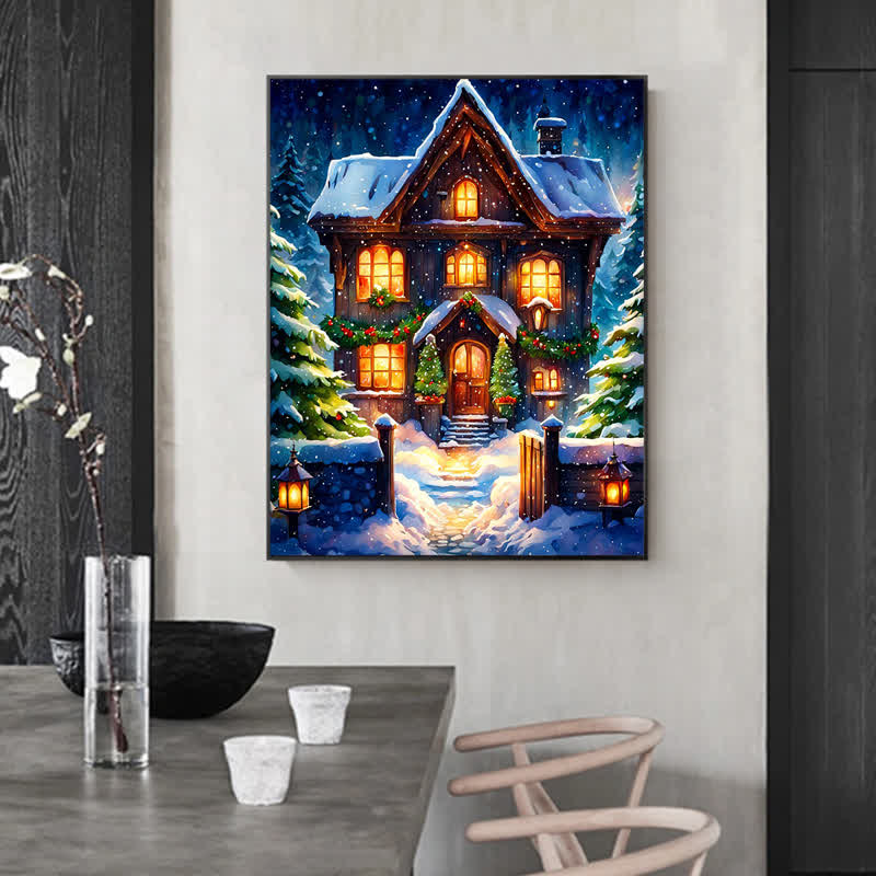 Rubbyoo Christmas Scene - Wooden Jigsaw Puzzle - image 4