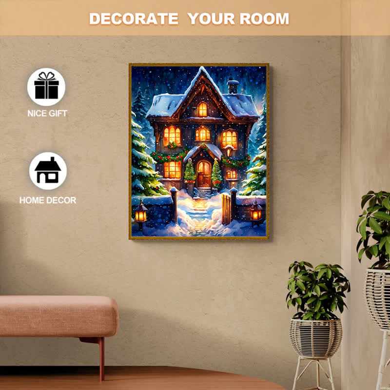 Rubbyoo Christmas Scene - Wooden Jigsaw Puzzle - image 5