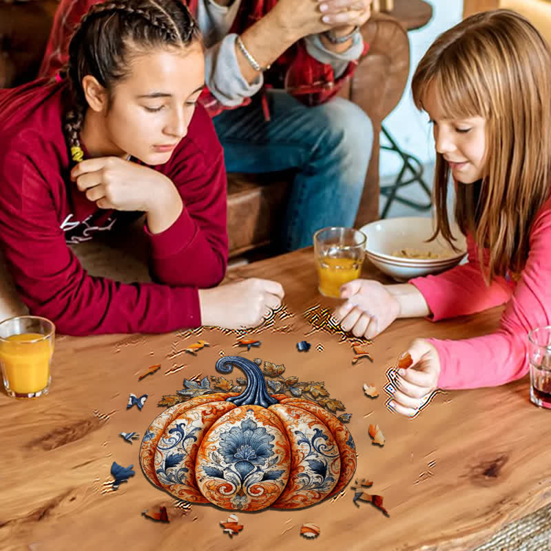 Rubbyoo Pumpkin 1 - Wooden Jigsaw Puzzle - image 8