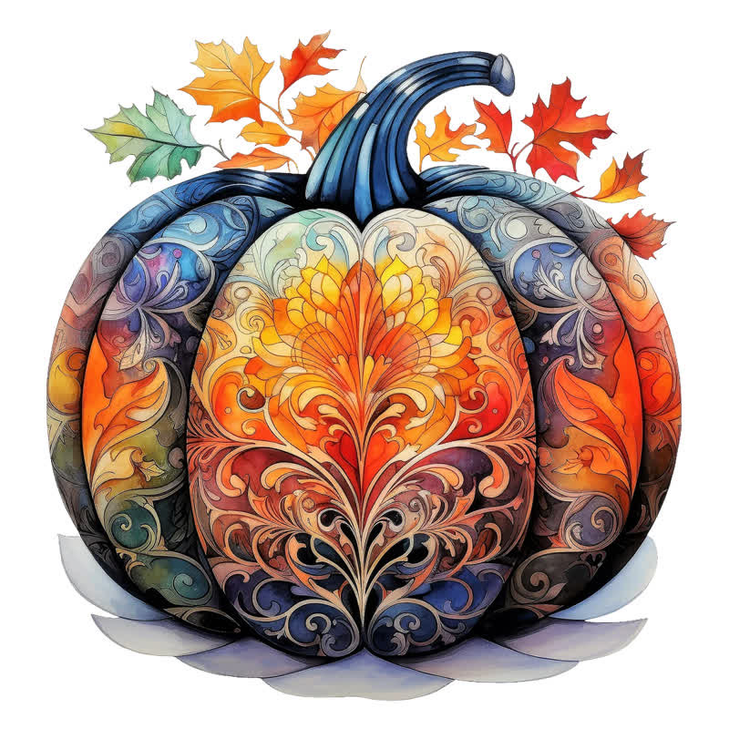 Rubbyoo Pumpkin 2 - Wooden Jigsaw Puzzle - A3 - Wooden Gift Packaging - image 0