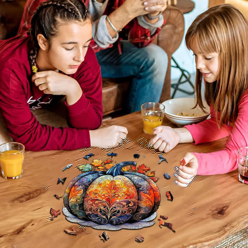 Rubbyoo Pumpkin 2 - Wooden Jigsaw Puzzle - image 8