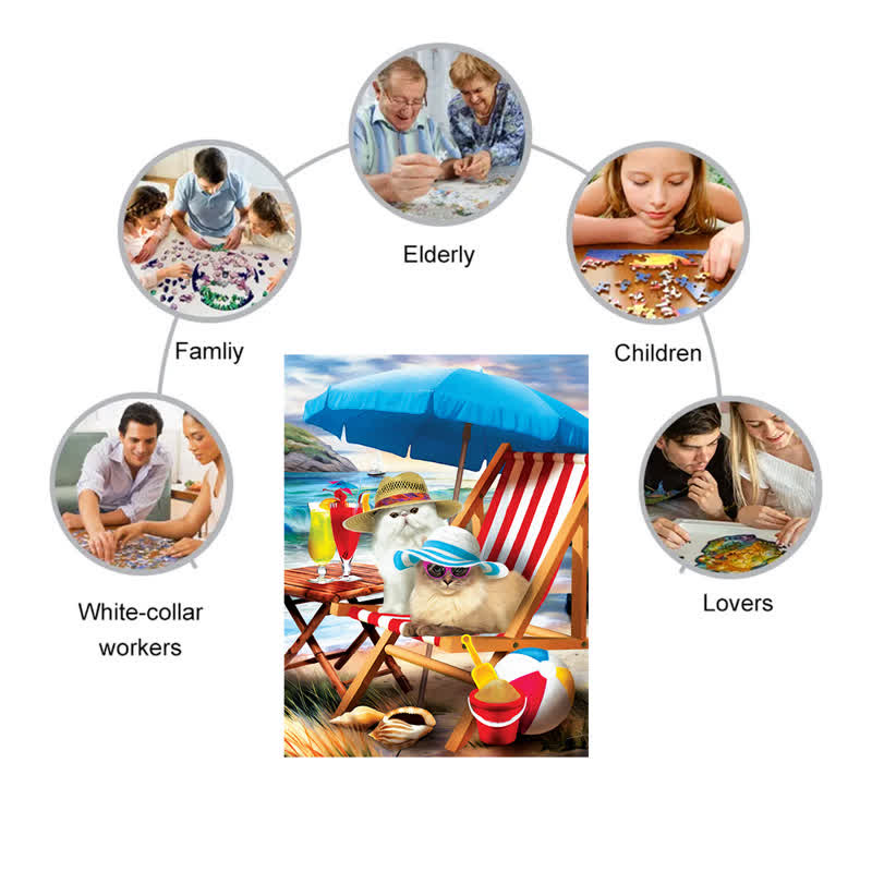 Rubbyoo Cats & Dogs - Wooden Jigsaw Puzzle - image 2