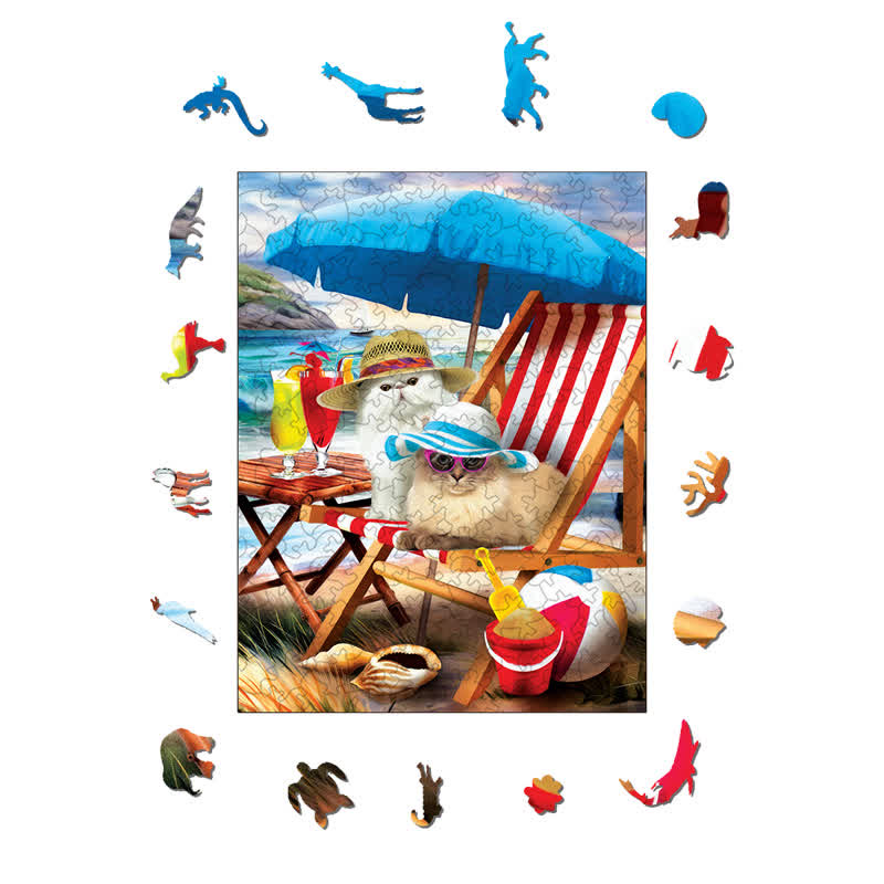 Rubbyoo Cats & Dogs - Wooden Jigsaw Puzzle - image 1