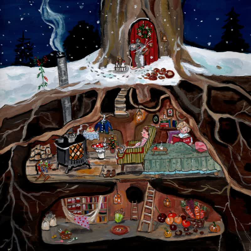 Rubbyoo Cozy Hollow - Wooden Jigsaw Puzzle - image 3
