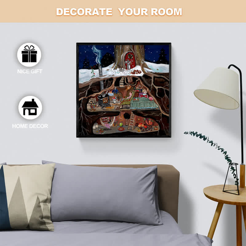 Rubbyoo Cozy Hollow - Wooden Jigsaw Puzzle - image 2