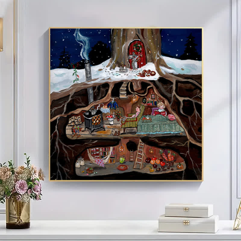 Rubbyoo Cozy Hollow - Wooden Jigsaw Puzzle - image 7