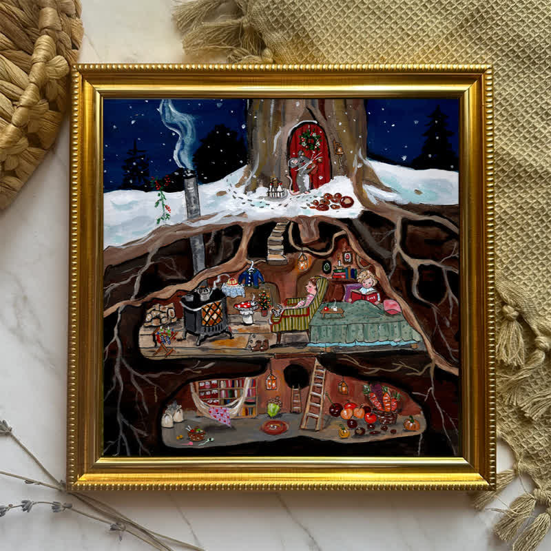 Rubbyoo Cozy Hollow - Wooden Jigsaw Puzzle - image 9