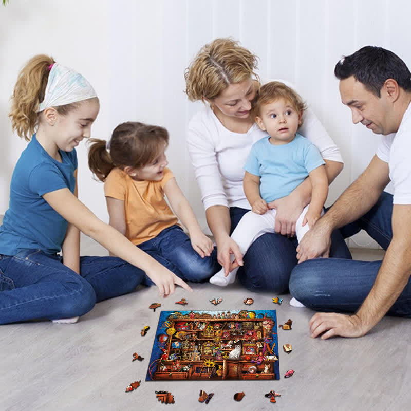 Rubbyoo Ye Old Shoppe - Wooden Jigsaw Puzzle - image 4