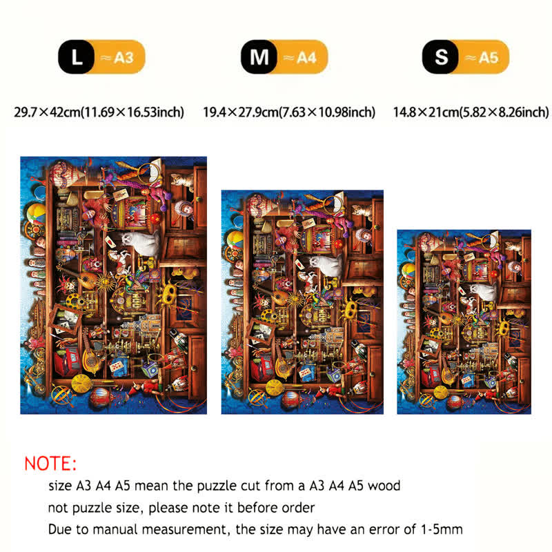 Rubbyoo Ye Old Shoppe - Wooden Jigsaw Puzzle - image 8