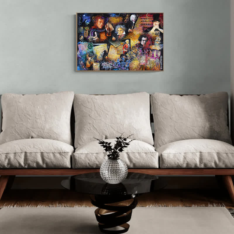 Rubbyoo Music Lover - Wooden Jigsaw Puzzle - image 3