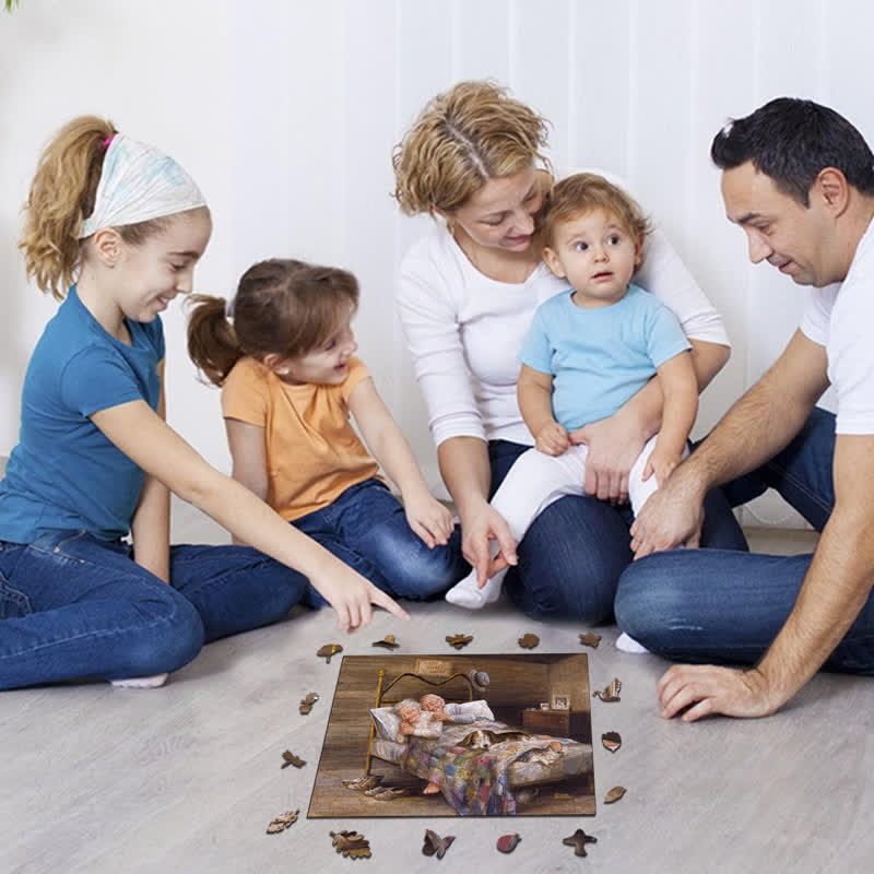 Rubbyoo Grow Old Together - Wooden Jigsaw Puzzle - image 7