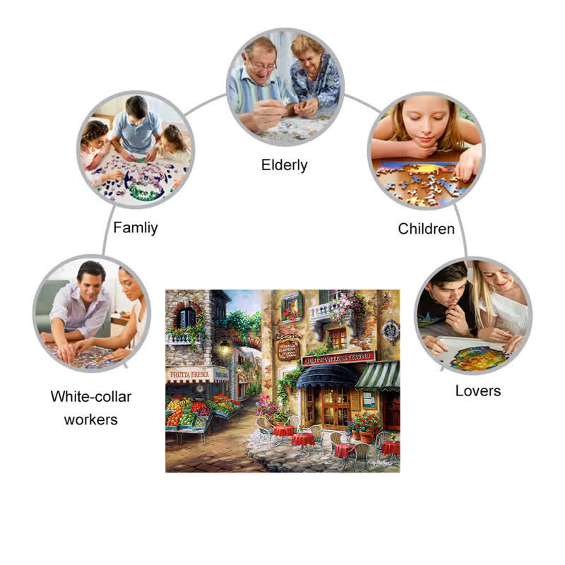 Rubbyoo Buon Appetito - Wooden Jigsaw Puzzle - image 2