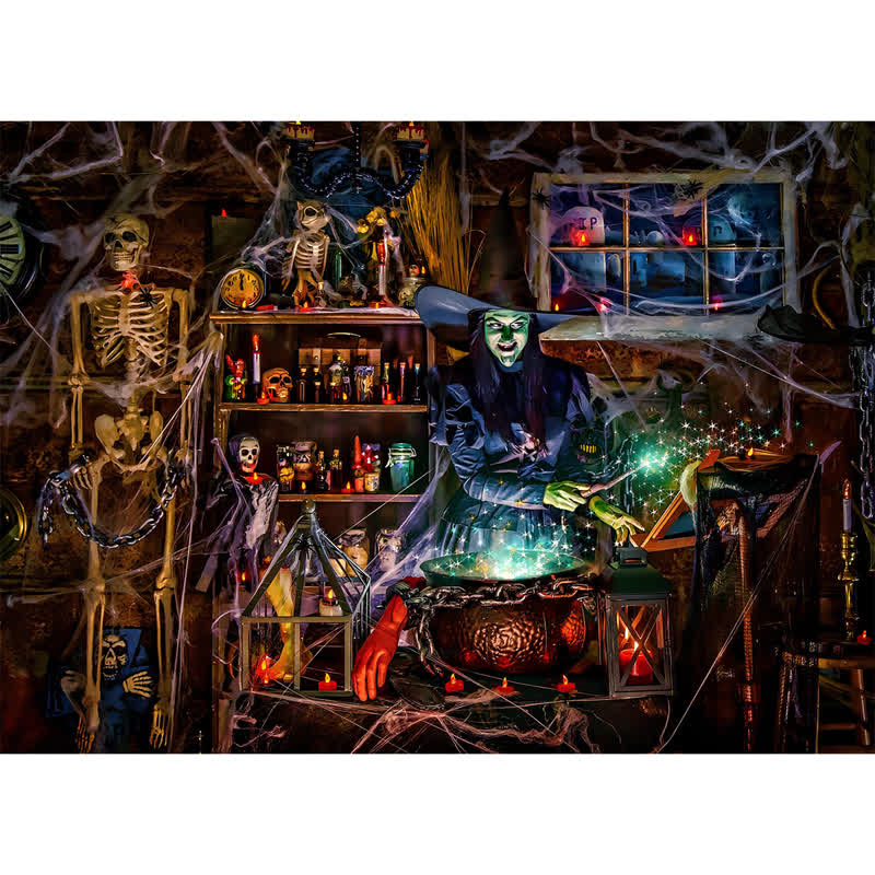 Rubbyoo Witches' Brew - Wooden Jigsaw Puzzle - image 0