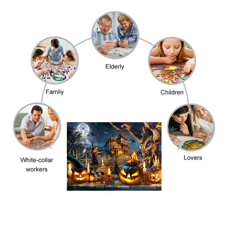 Rubbyoo Halloween Nightmare - Wooden Jigsaw Puzzle - image 2