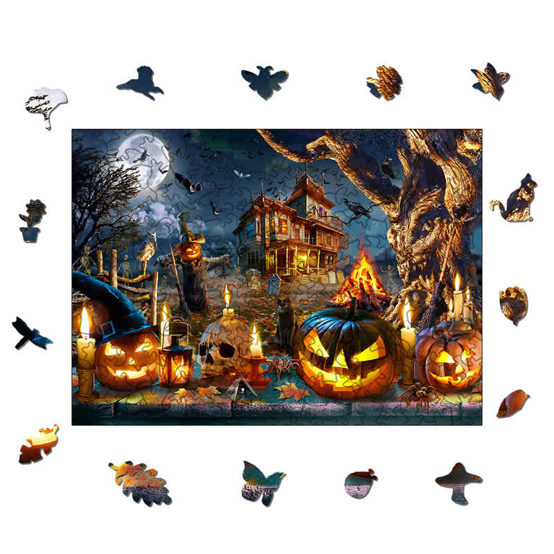 Rubbyoo Halloween Nightmare - Wooden Jigsaw Puzzle - image 1