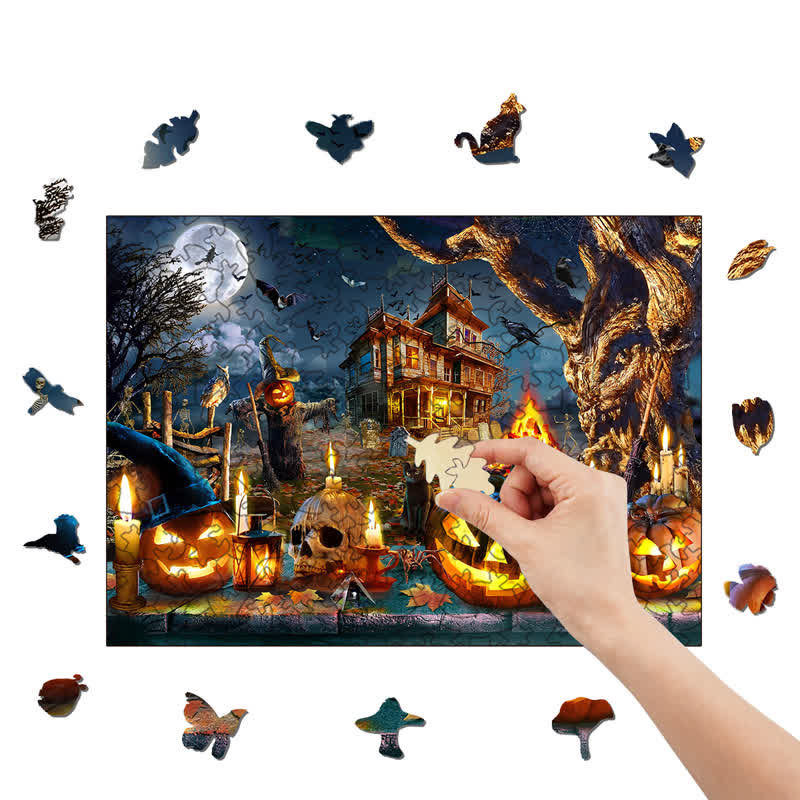 Rubbyoo Halloween Nightmare - Wooden Jigsaw Puzzle - image 7