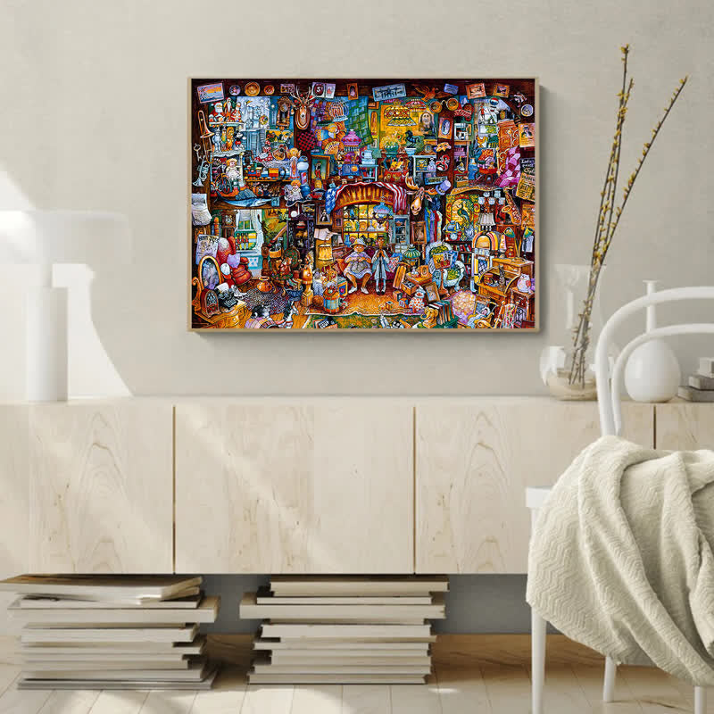 Rubbyoo The Antiques - Wooden Jigsaw Puzzle - image 8