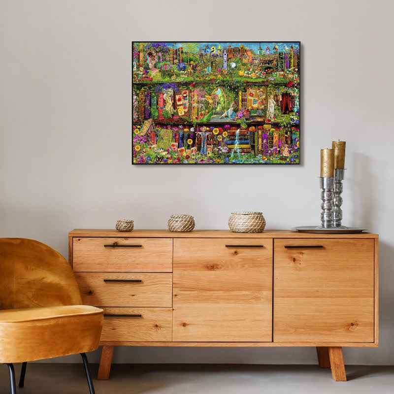 Rubbyoo The Garden Shelf - Wooden Jigsaw Puzzle - image 6