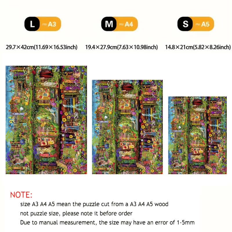 Rubbyoo The Garden Shelf - Wooden Jigsaw Puzzle - image 8