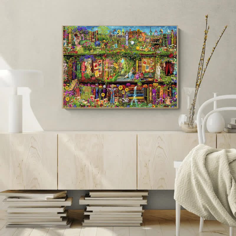 Rubbyoo The Garden Shelf - Wooden Jigsaw Puzzle - image 5