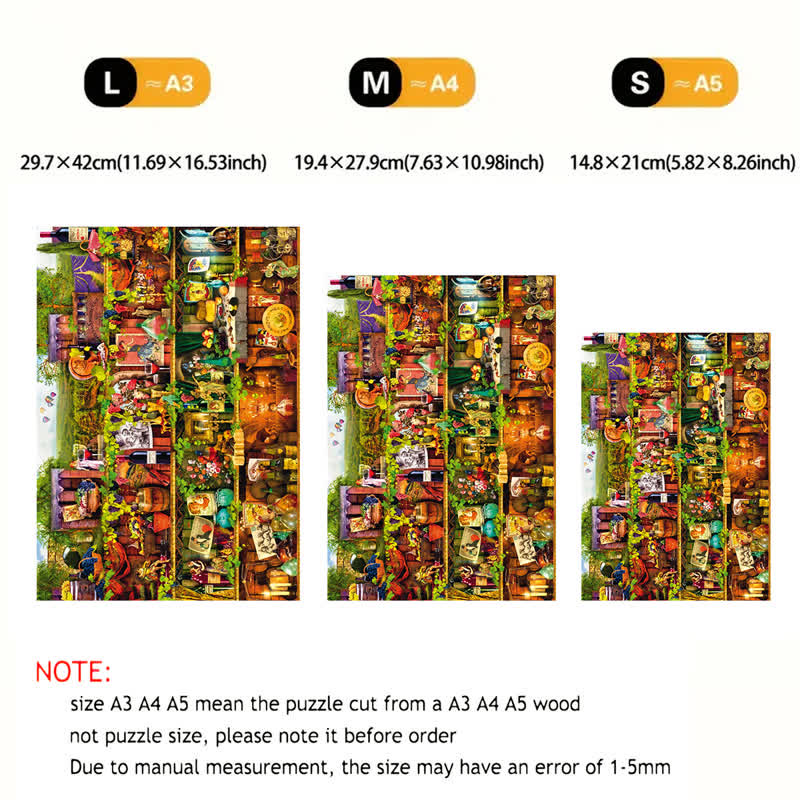 Rubbyoo Wine Shelf - Wooden Jigsaw Puzzle - image 8