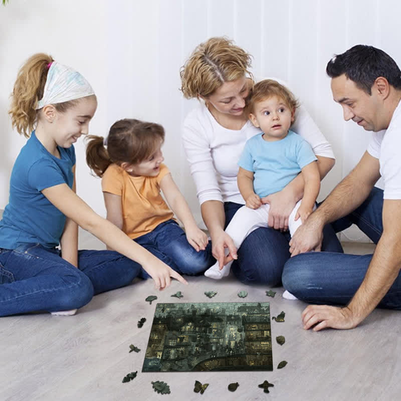 Rubbyoo Magic Alley - Wooden Jigsaw Puzzle - image 7