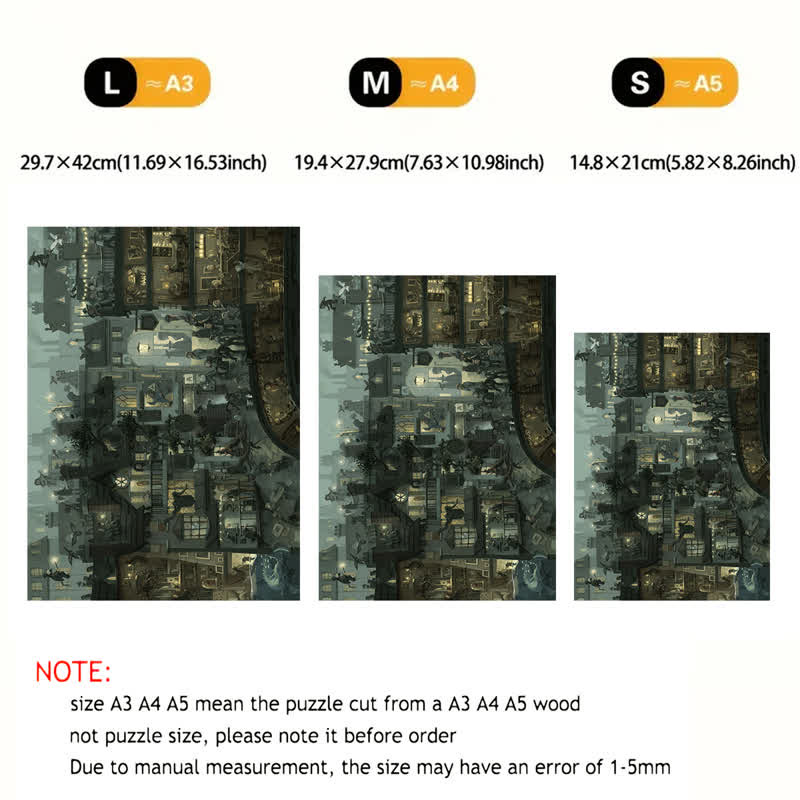 Rubbyoo Magic Alley - Wooden Jigsaw Puzzle - image 4