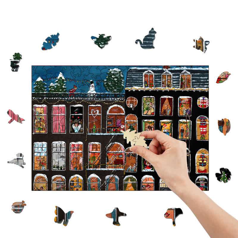 Rubbyoo The Holiday House - Wooden Jigsaw Puzzle - image 7