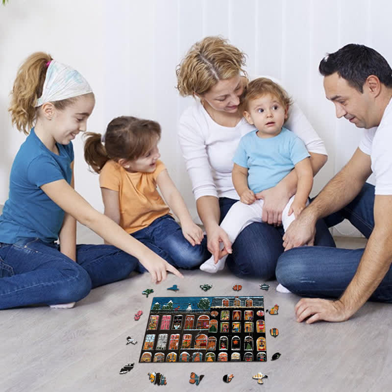 Rubbyoo The Holiday House - Wooden Jigsaw Puzzle - image 6