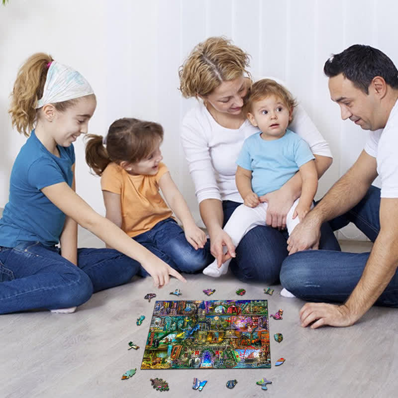 Rubbyoo Once Upon A Fairytale - Wooden Jigsaw Puzzle - image 5