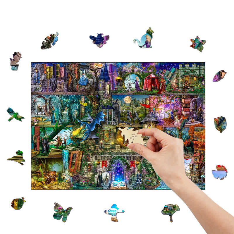 Rubbyoo Once Upon A Fairytale - Wooden Jigsaw Puzzle - image 7