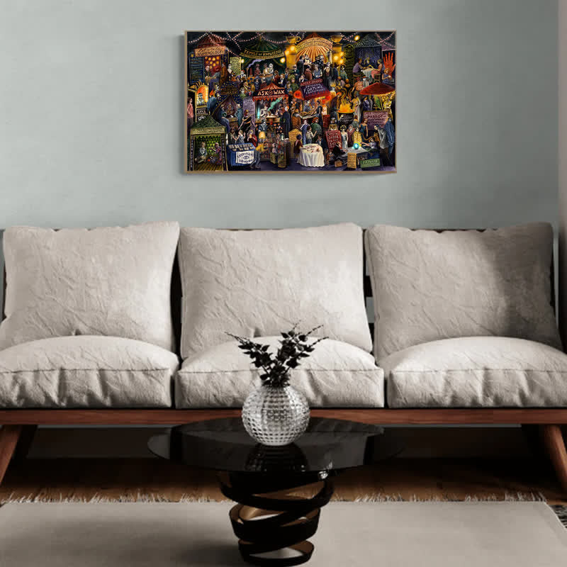 Rubbyoo The Clairvoyants' Convention - Wooden Jigsaw Puzzle - image 3