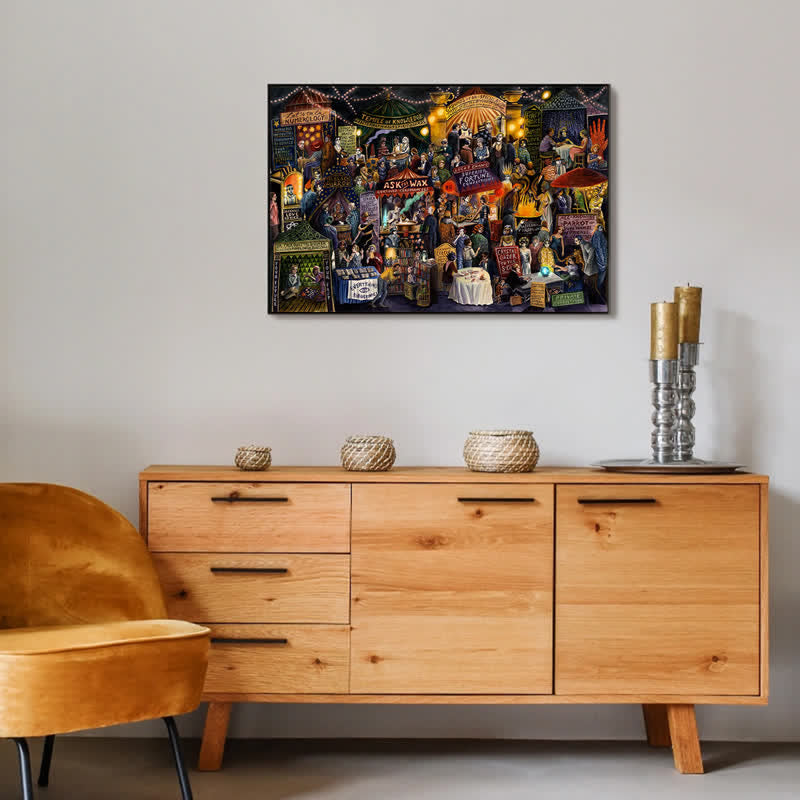 Rubbyoo The Clairvoyants' Convention - Wooden Jigsaw Puzzle - image 6